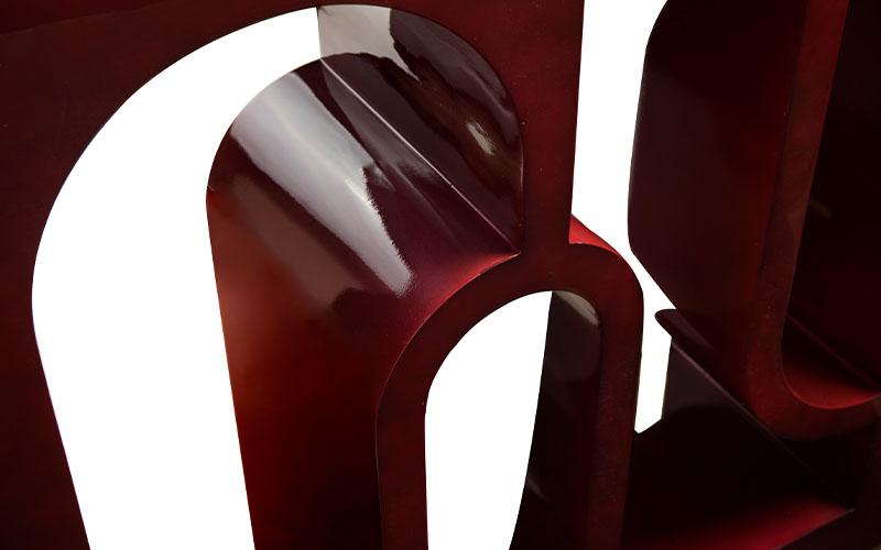 Console Premium Laquée Rouge