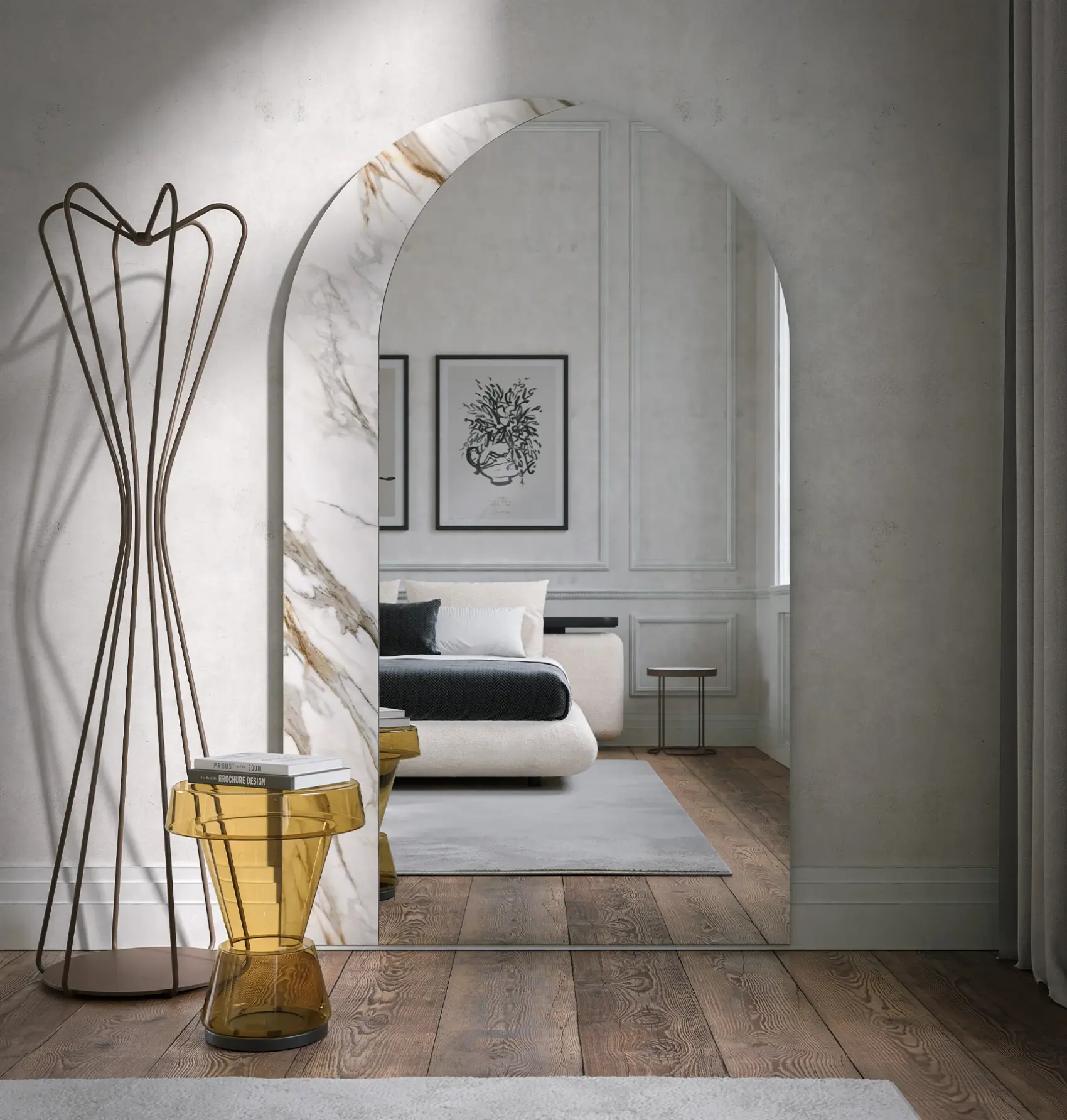 Miroir mural Arké