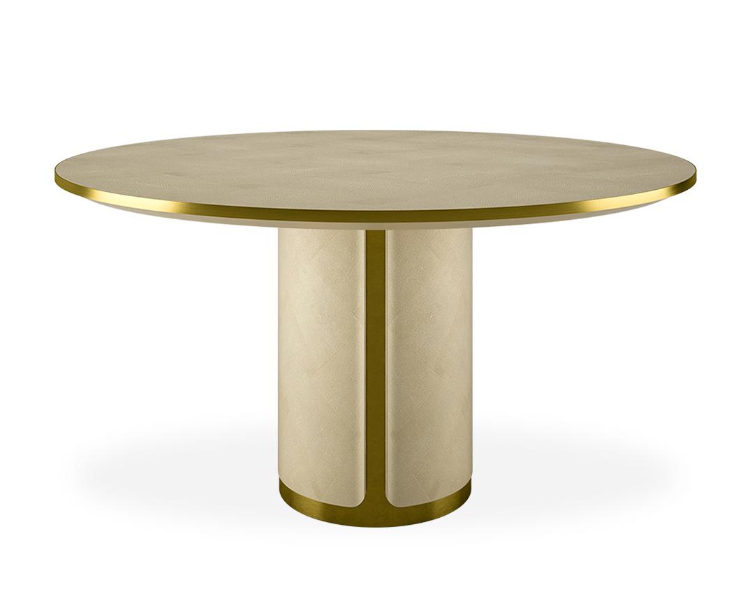 Table de salle à manger ronde Evan