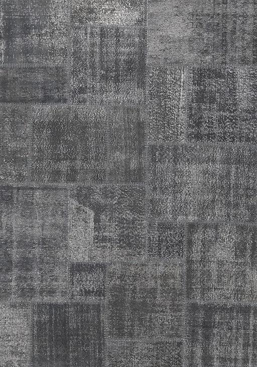 Tapis Patchwork Gris Foncé