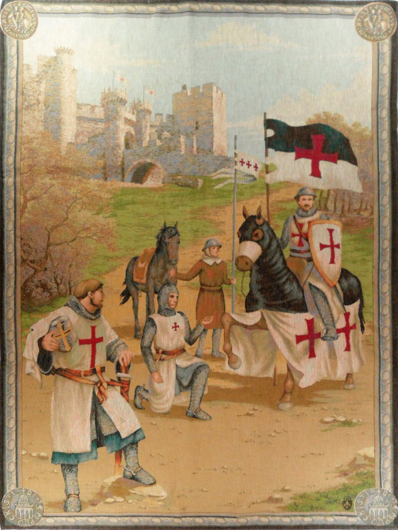 Tapisserie Templiers | Taille: 75 x 100 cm