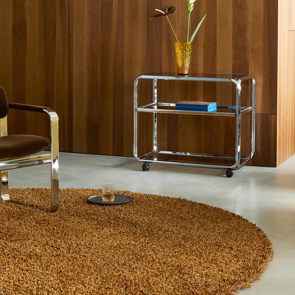 Sprout Burnt Tangerine Tapis | Taille: 170 × 240 cm