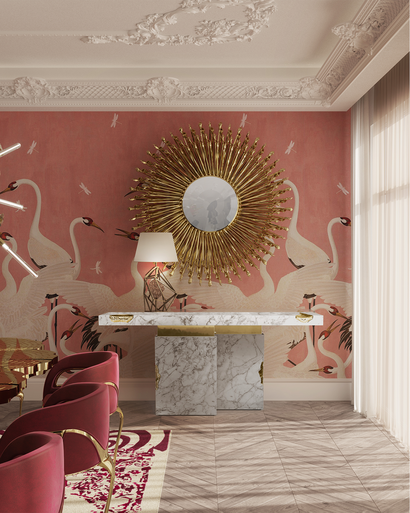 Console Dominion Carrara