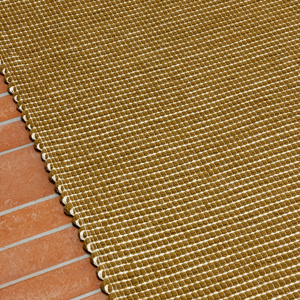 Tapis Cadre Moutarde