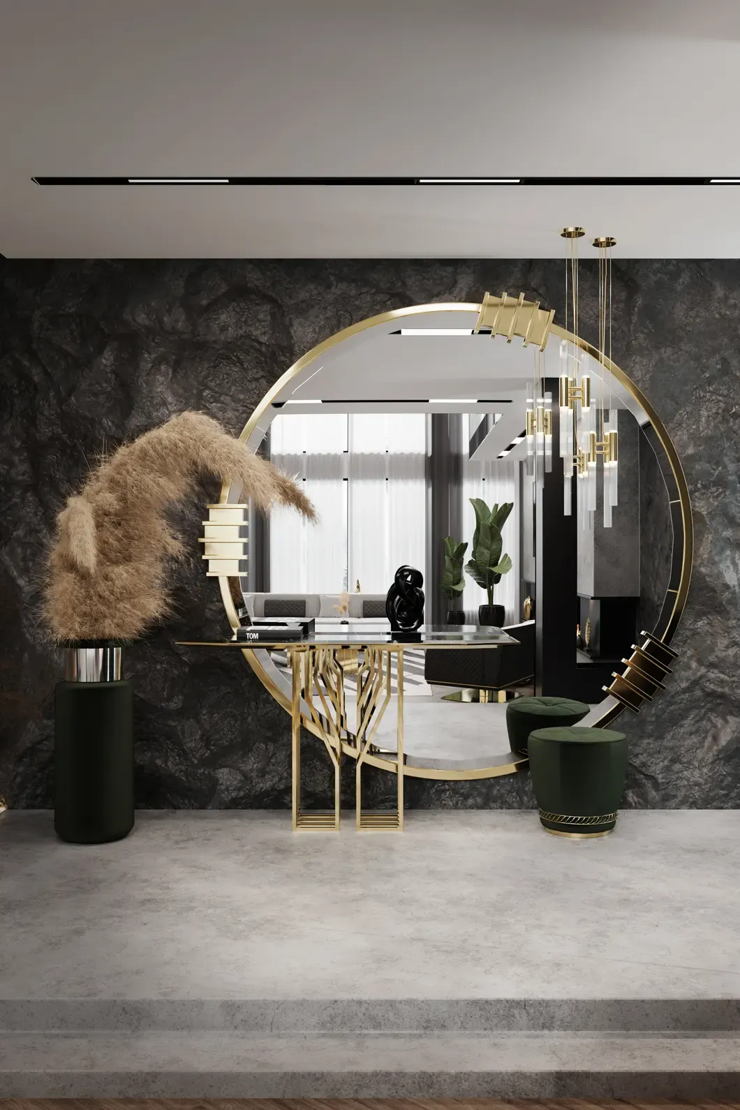Tabouret Noir
