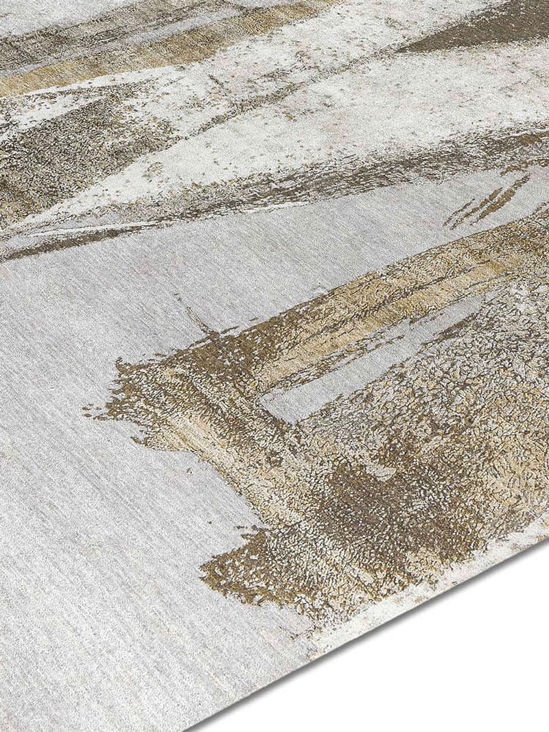 Tapis tissé main Or