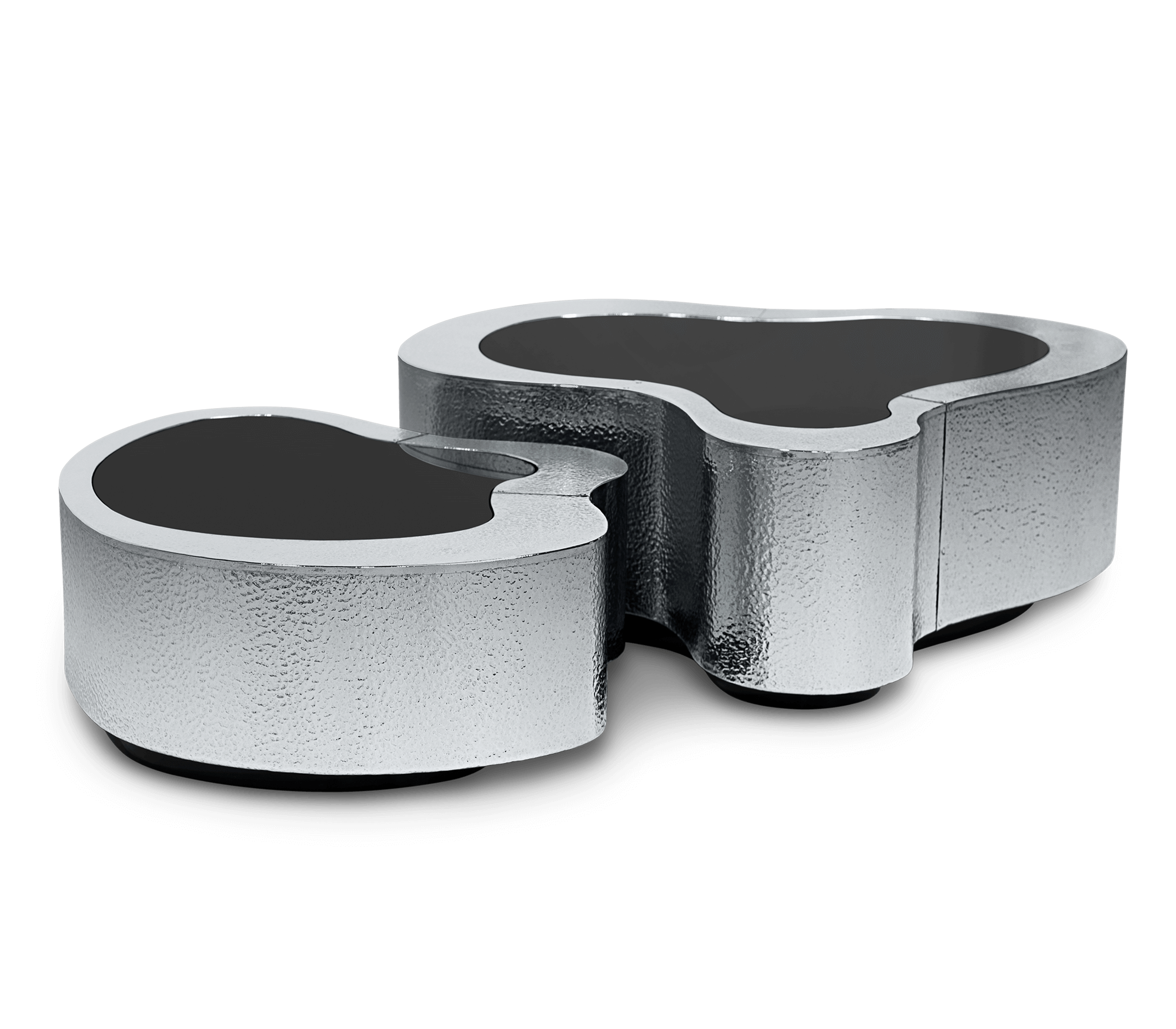 Tables Crest Inox Martelé