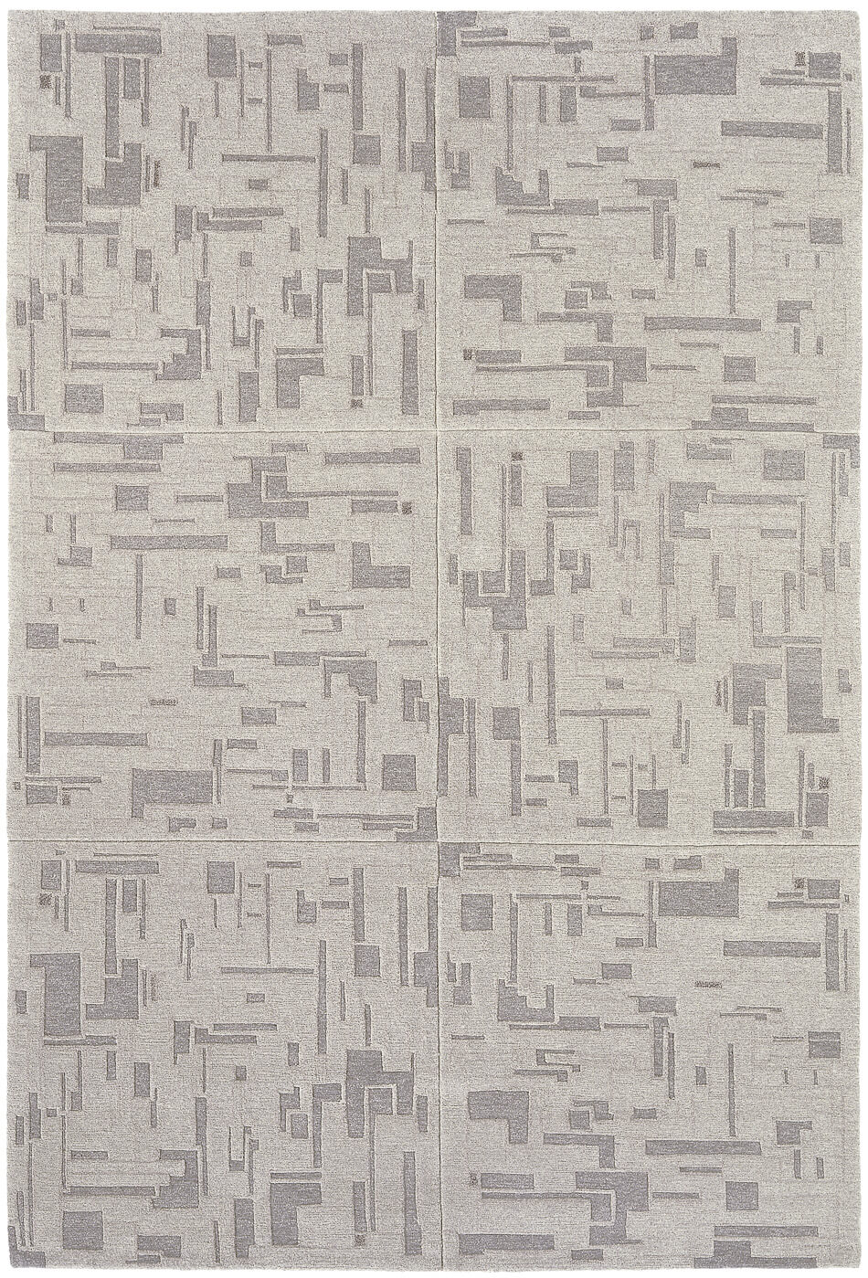 Tapis Carte Gris