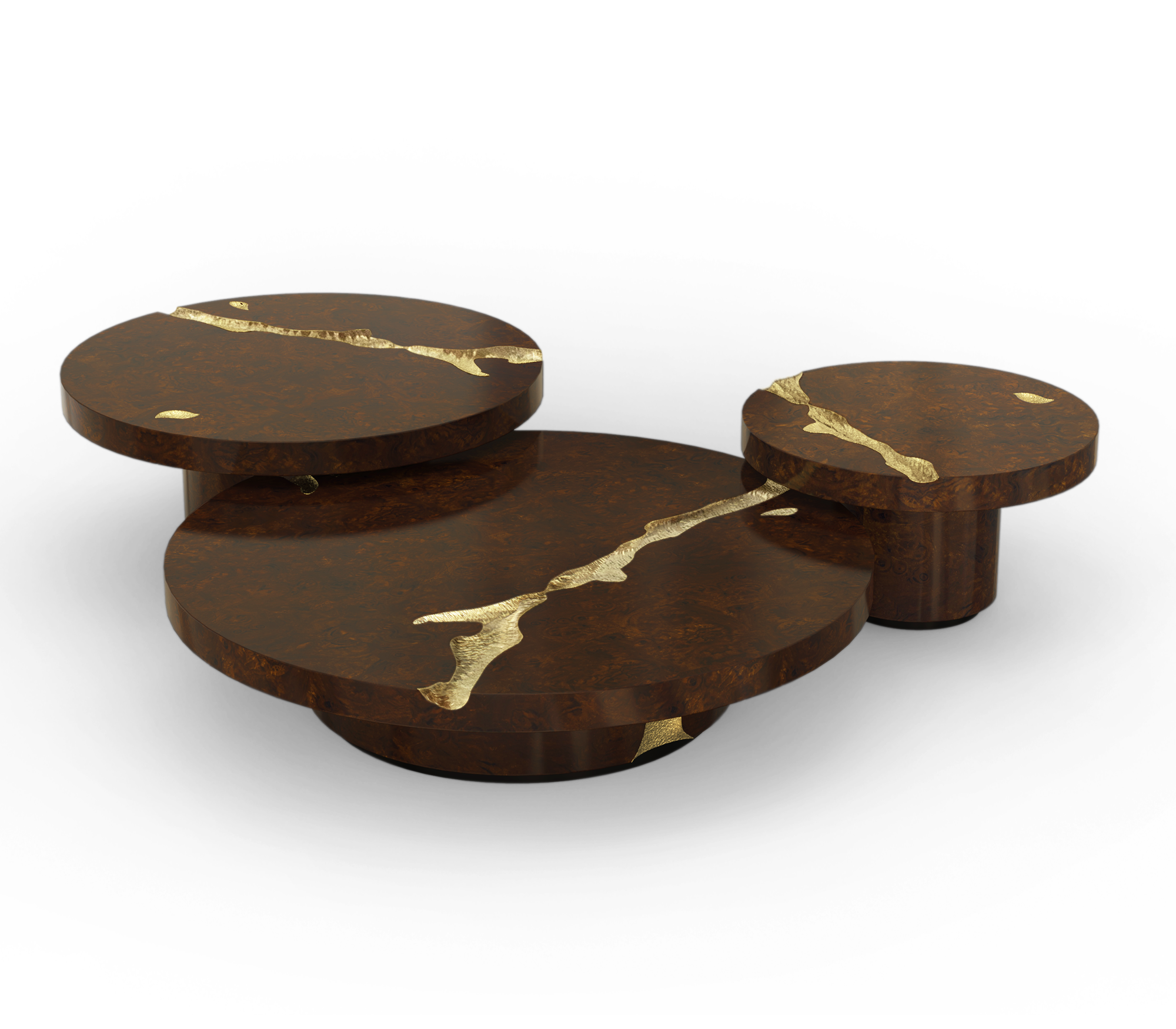 Tables Centre Dominion Luxe x3 | Configuration: Big