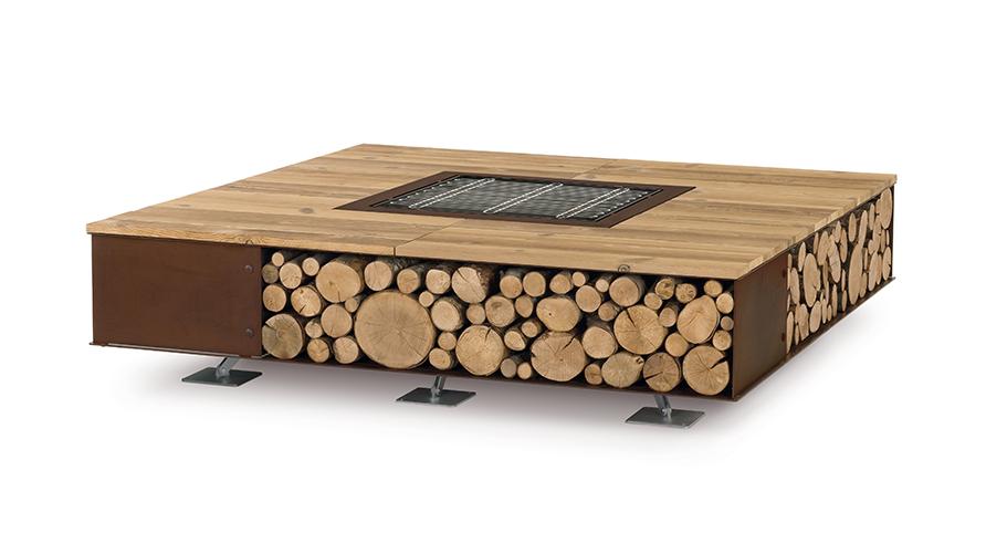 Brasero Toast en bois