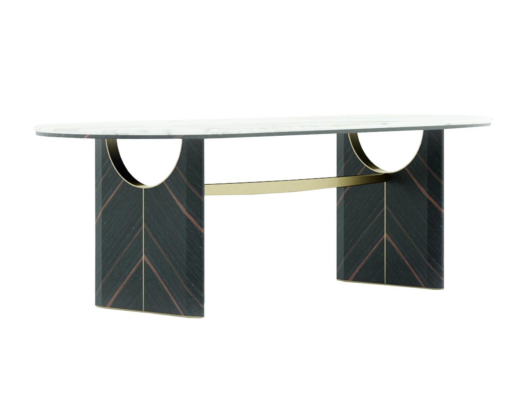 Table de salle à manger en marbre Aspire