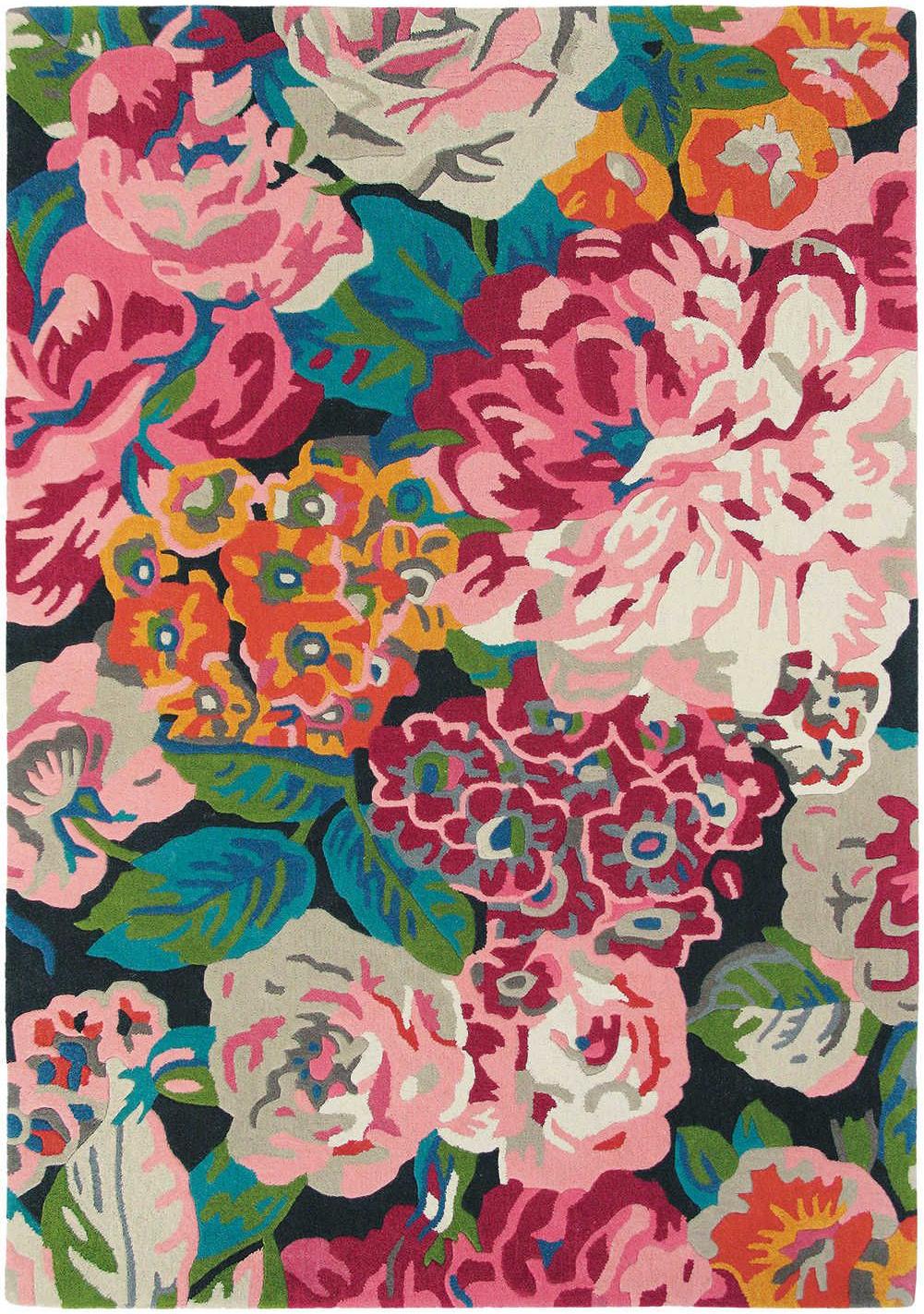 Tapis Rose & Peony Cerise 45005