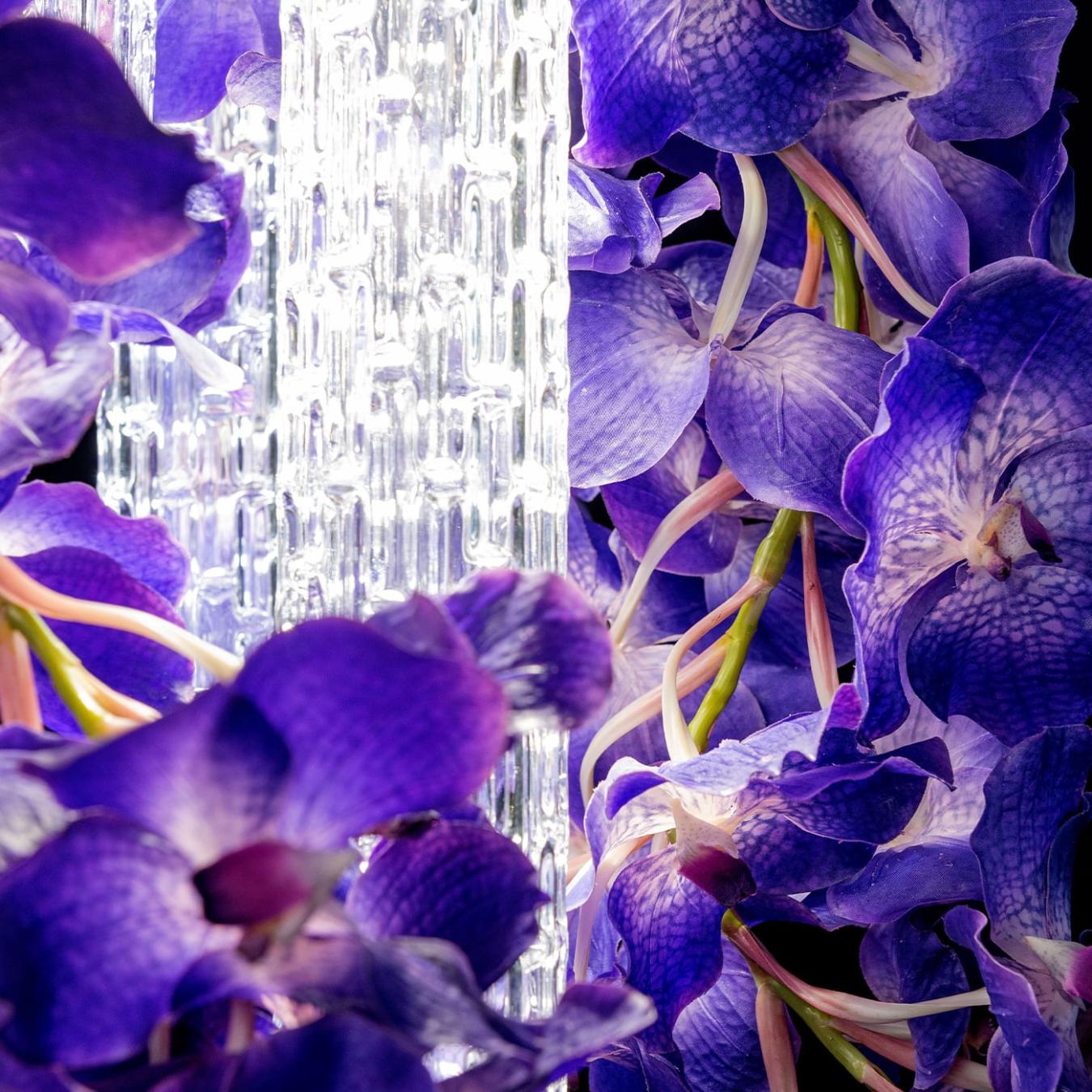 Lustre carré Vanda