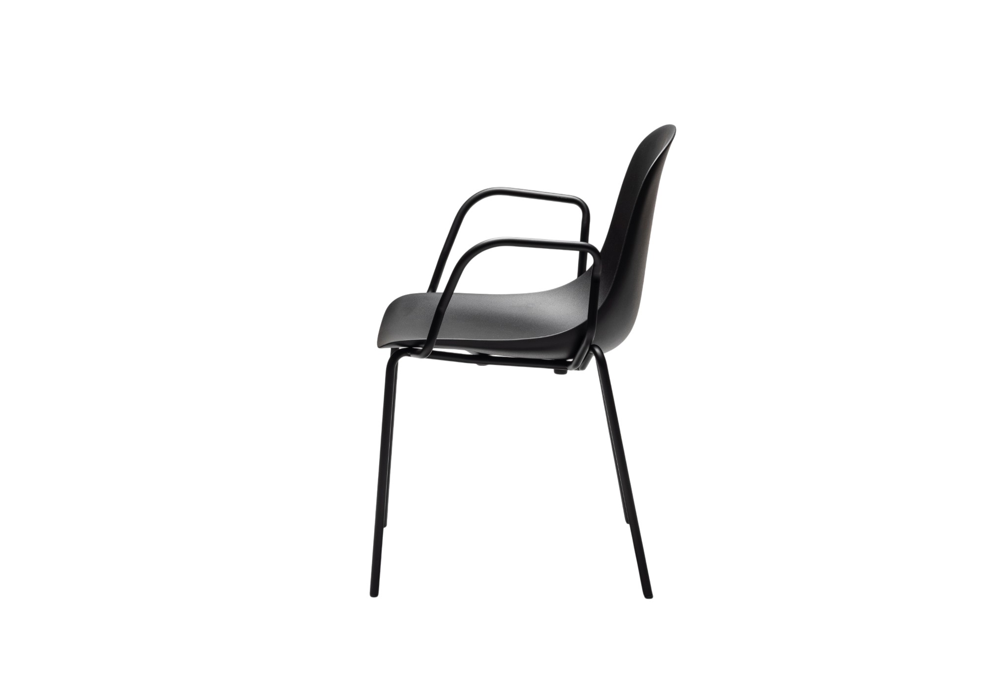 Chaise Gotham P Noire (Lot de 2)
