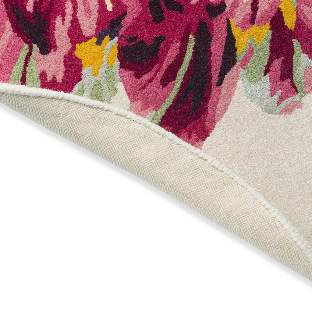 Tapis rond Gosford Canneberge