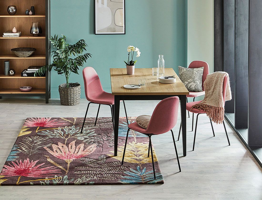Tapis Yassuni Cerise 40405