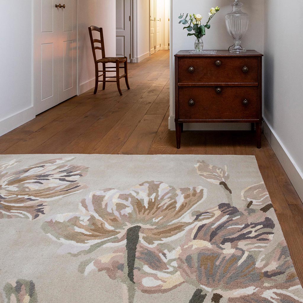 Tapis Gosford Naturel/Vert Sauge