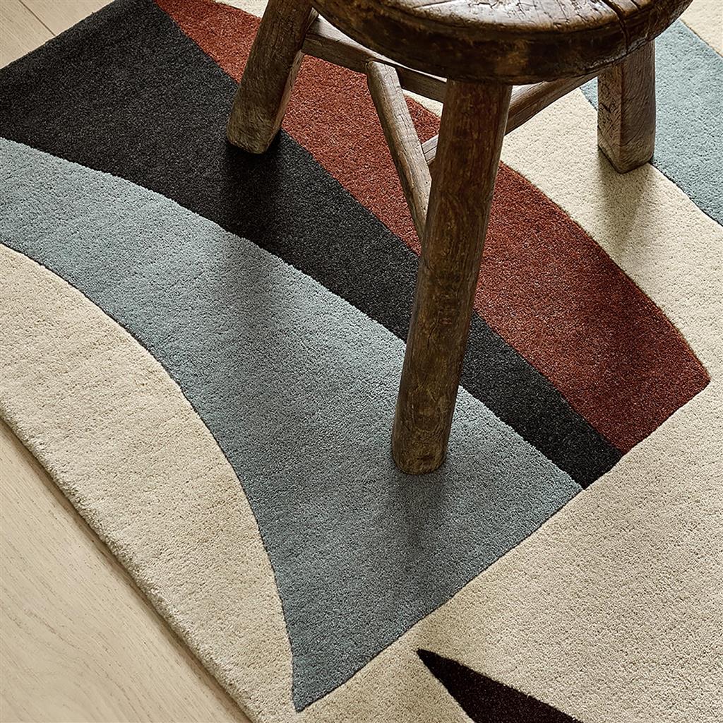 Tapis Torillo Bleuet/Noyer