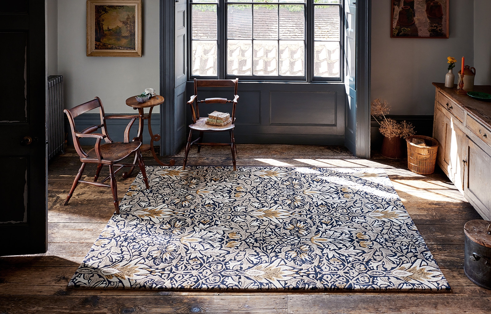 Tapis Snakeshead Indigo