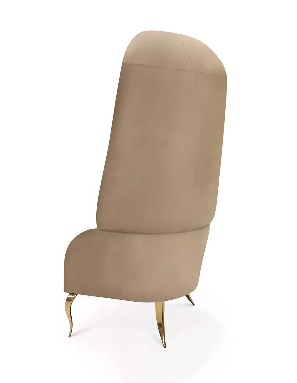 Chaise Drapesse Dossier Tissu