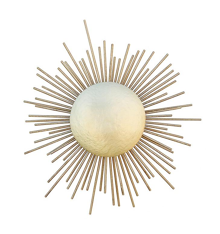 Applique Murale Radiant en Laiton