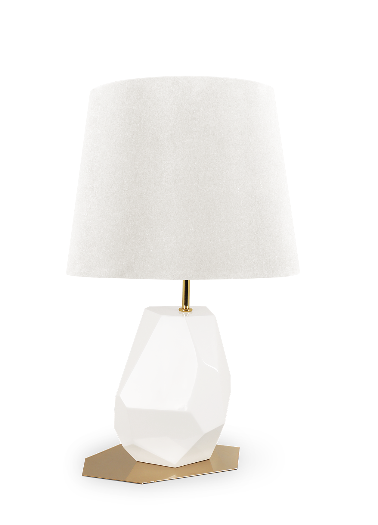 Petite Lampe de Table Blanche Essence