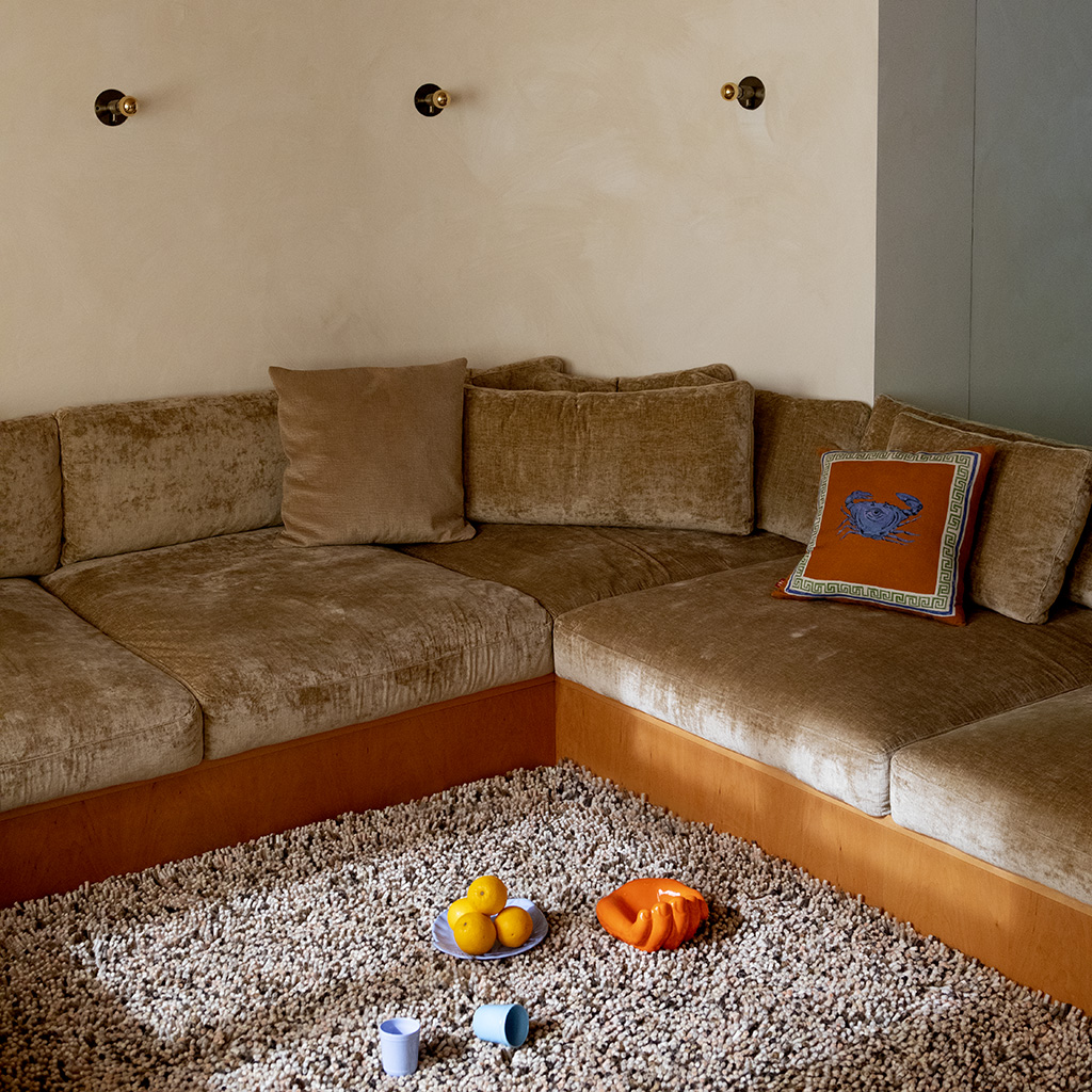 Tapis shaggy Dots 170531