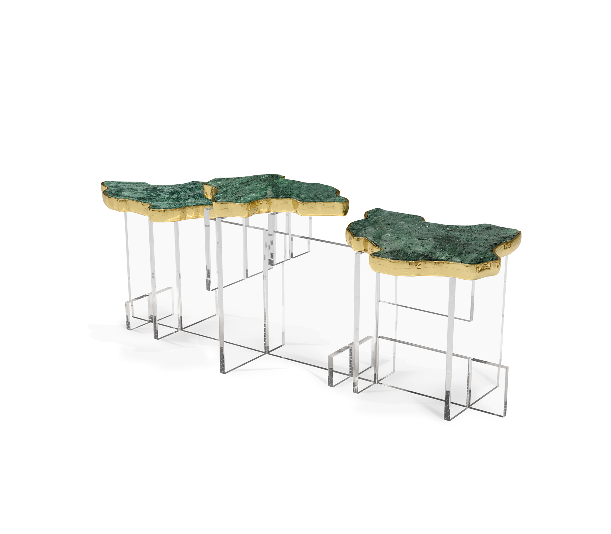 Table Basse Artisanale Pierre Guatemala