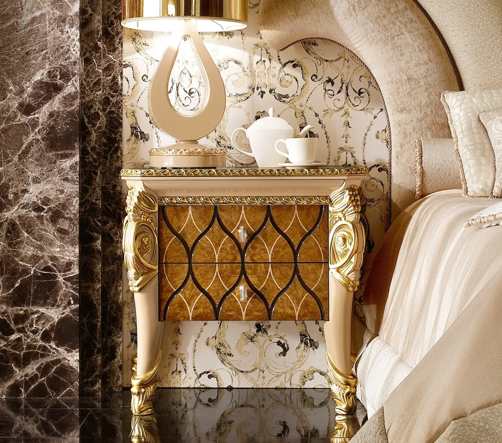 Table De Chevet De Luxe Harmony