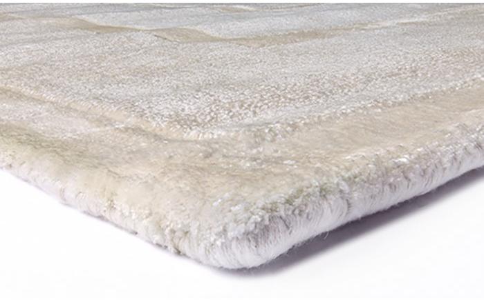 Tapis Domino Tencel Beige | Taille: 200 x 200 cm