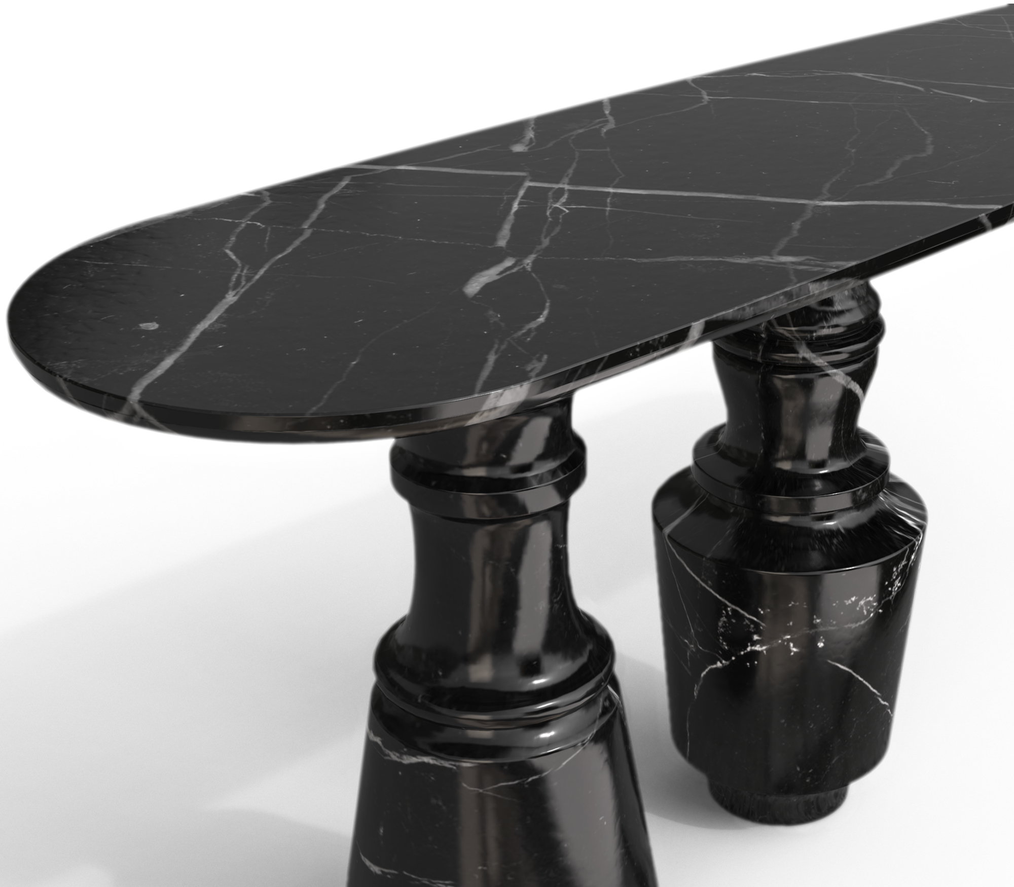Console Nero Marquina Obsidienne