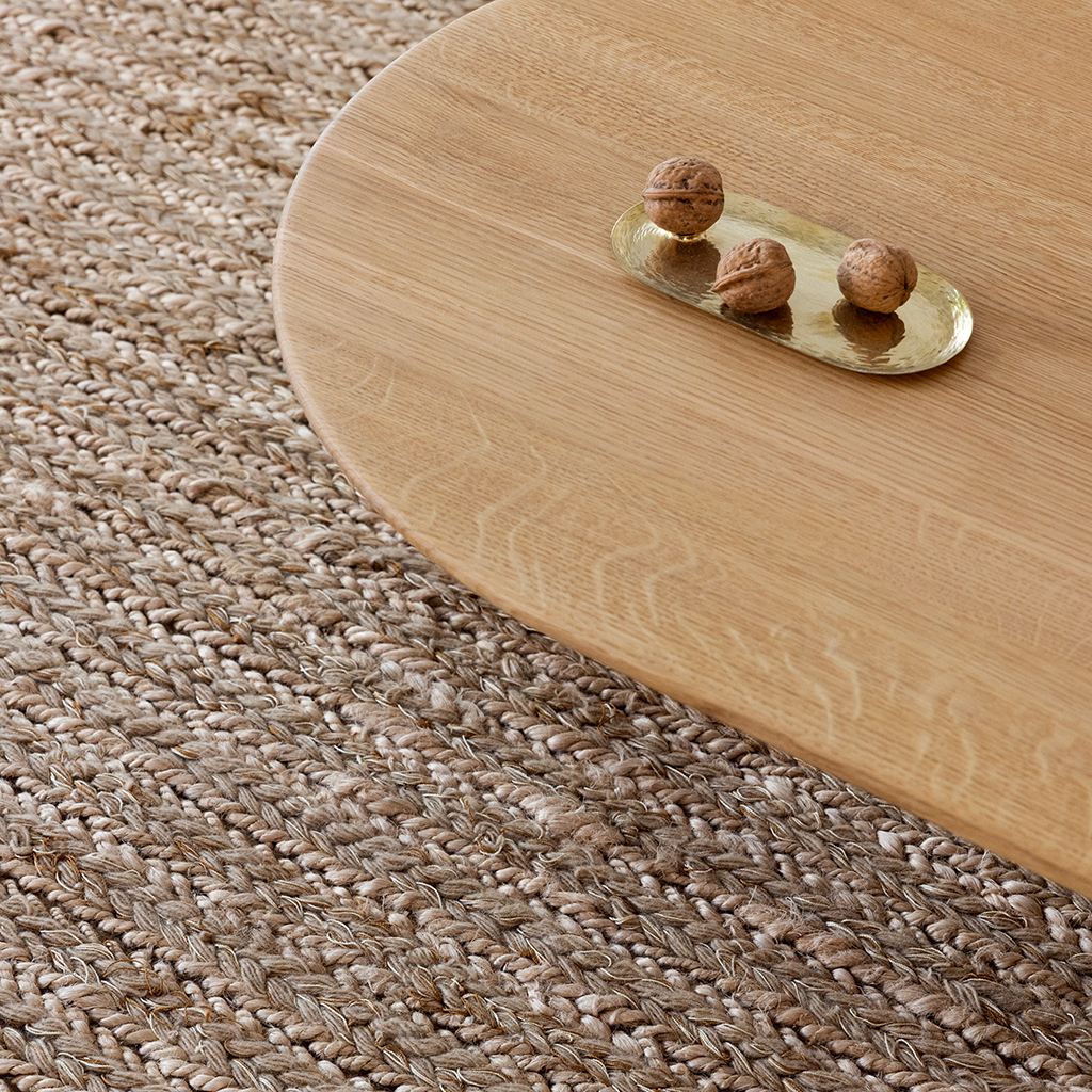 Tapis Artisan Tresse Naturel