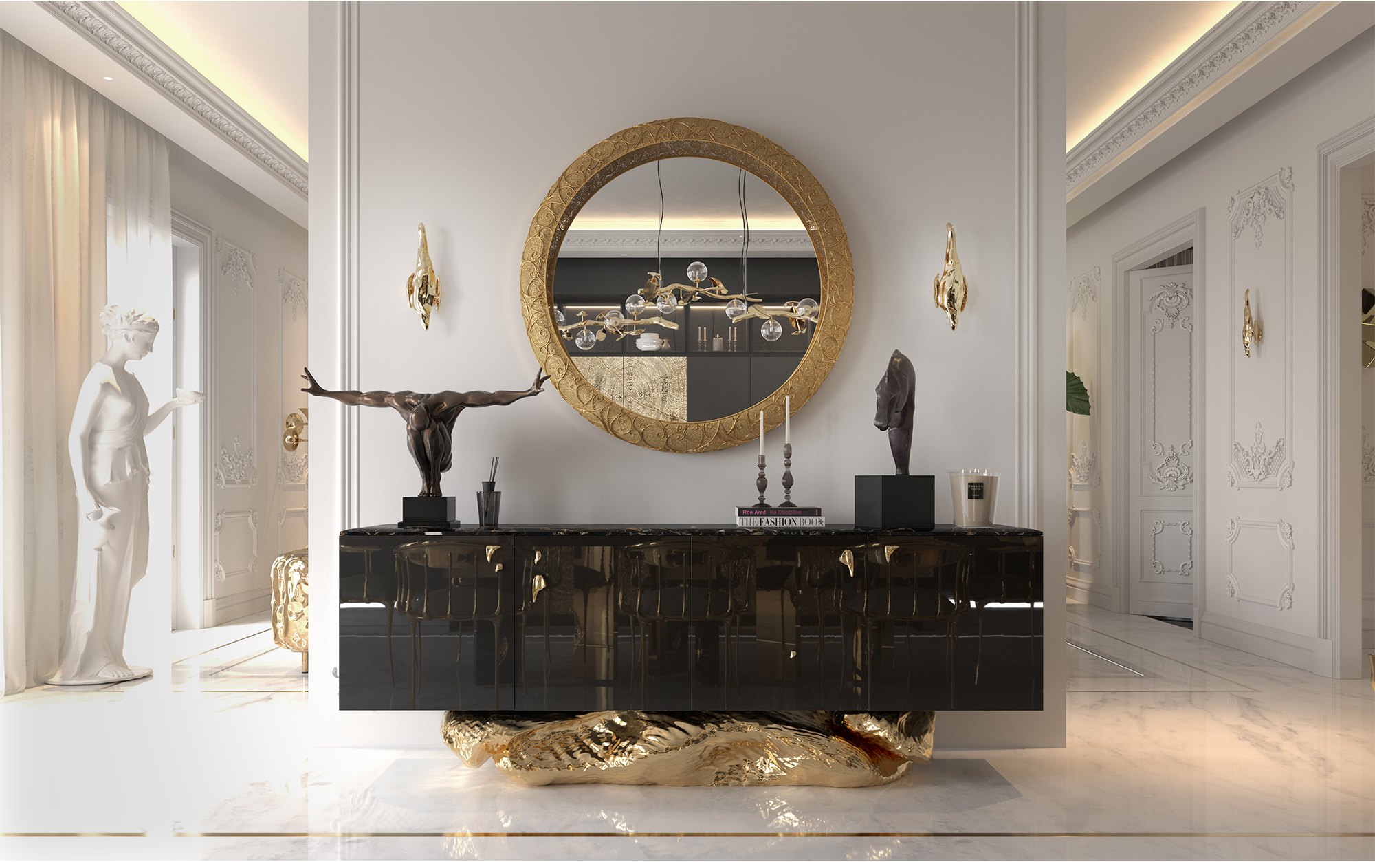 Miroir Filigrane Royal