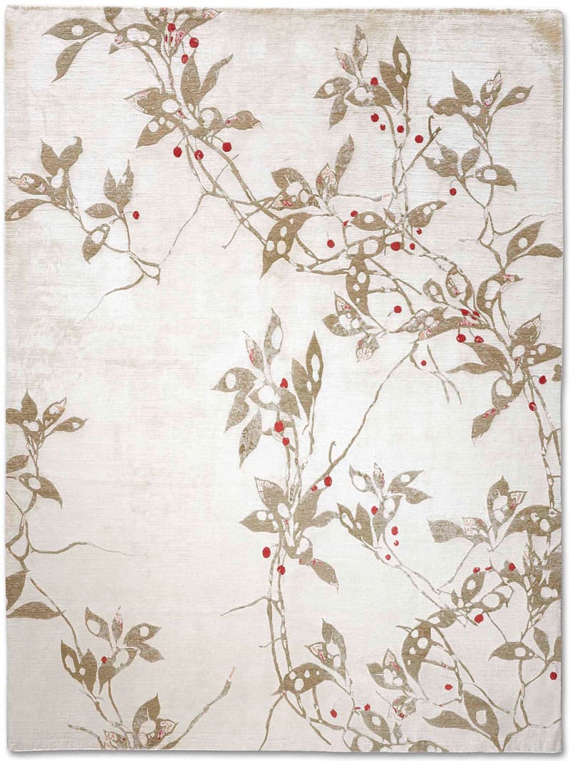 Tapis tissé main Kimono