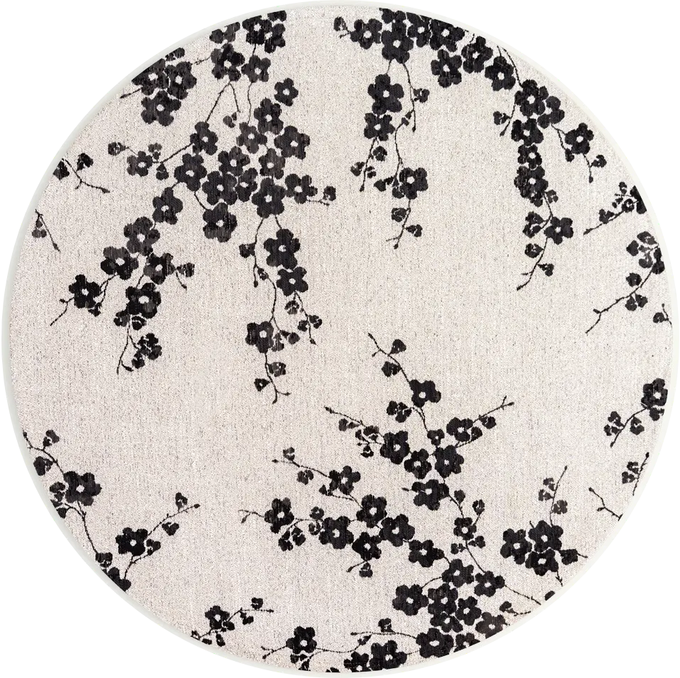 Tapis Night Snow 9835 Rond