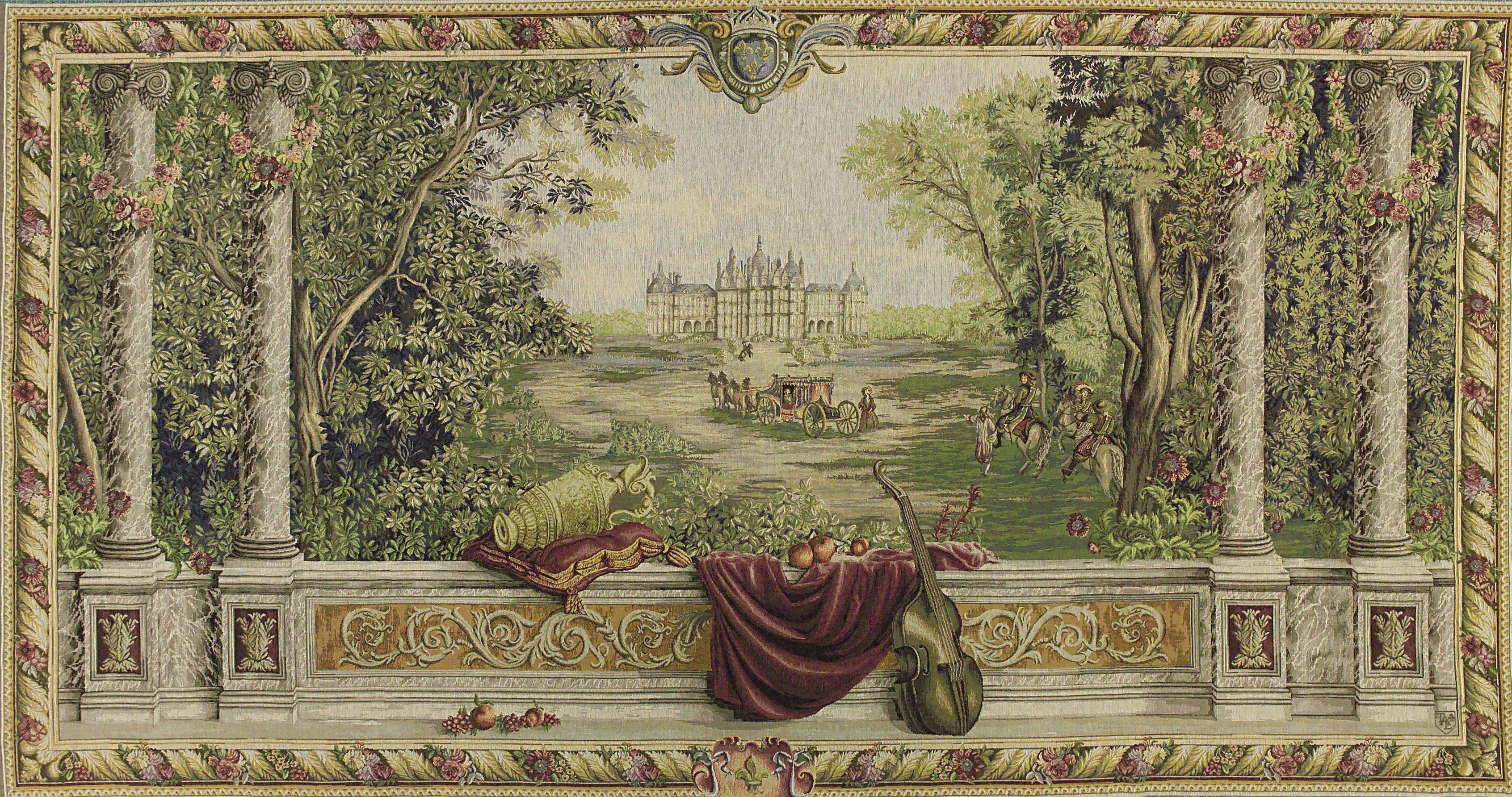 Tapisserie Verdure au Château (Grand Format)