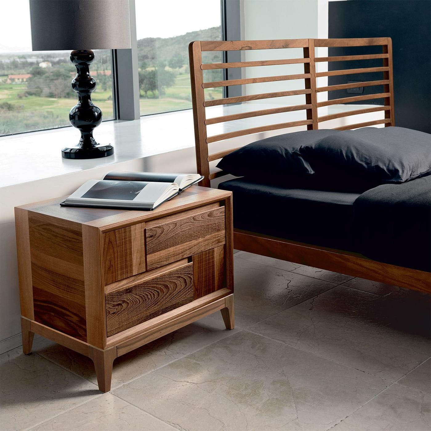 Table de Chevet Trama e Ordito Marron