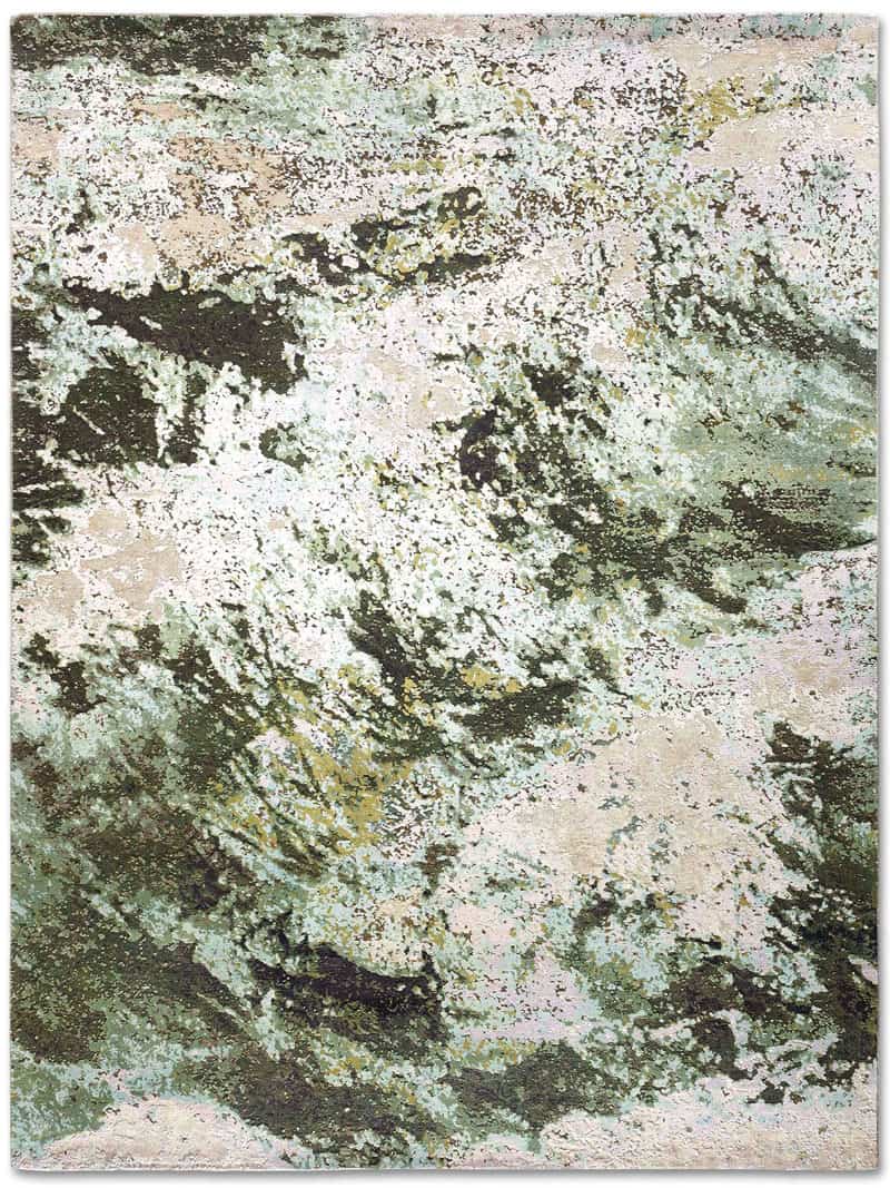 Tapis tissé main Vagues | Taille: 274 x 365 cm