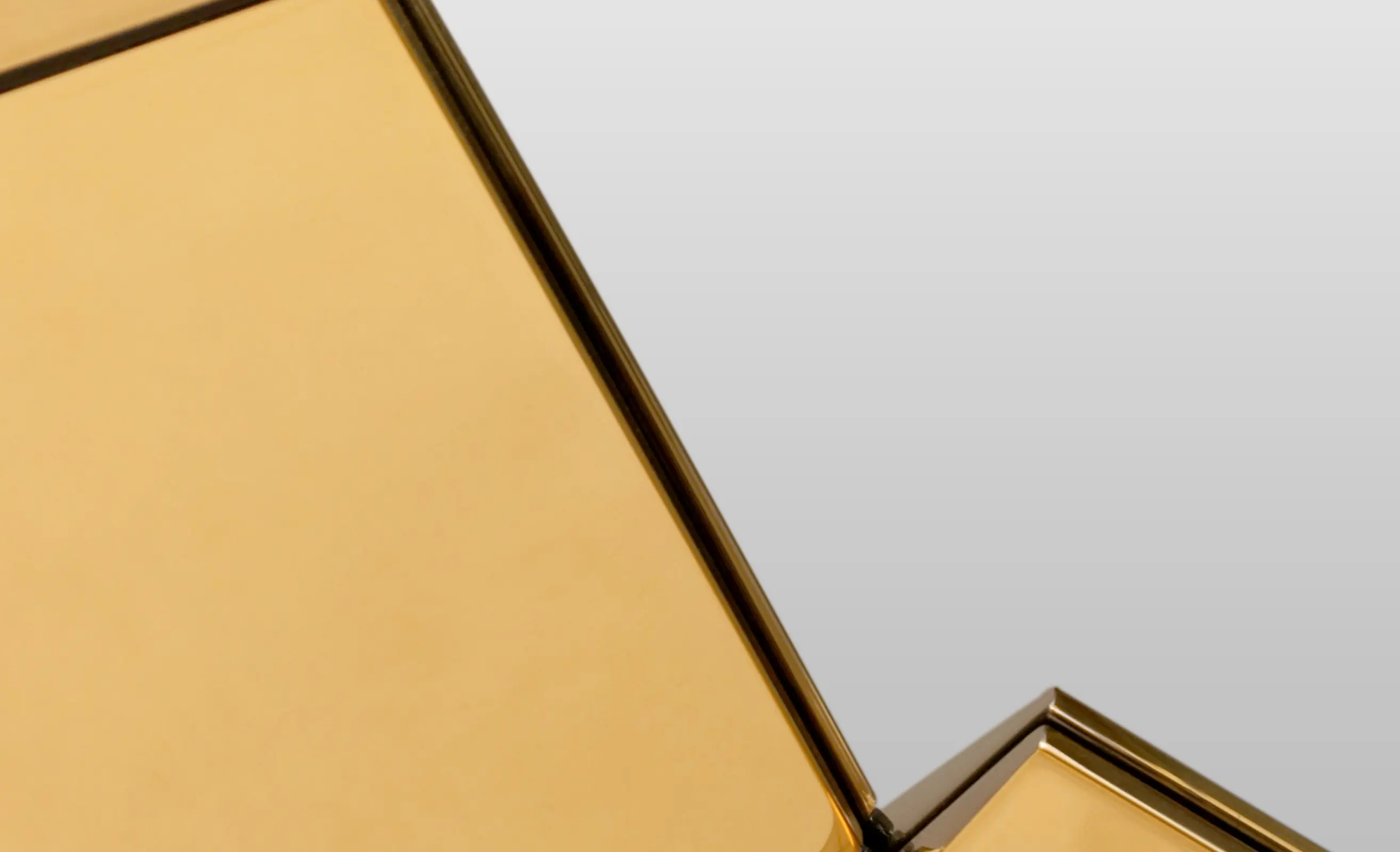 Miroir Radiance Doré