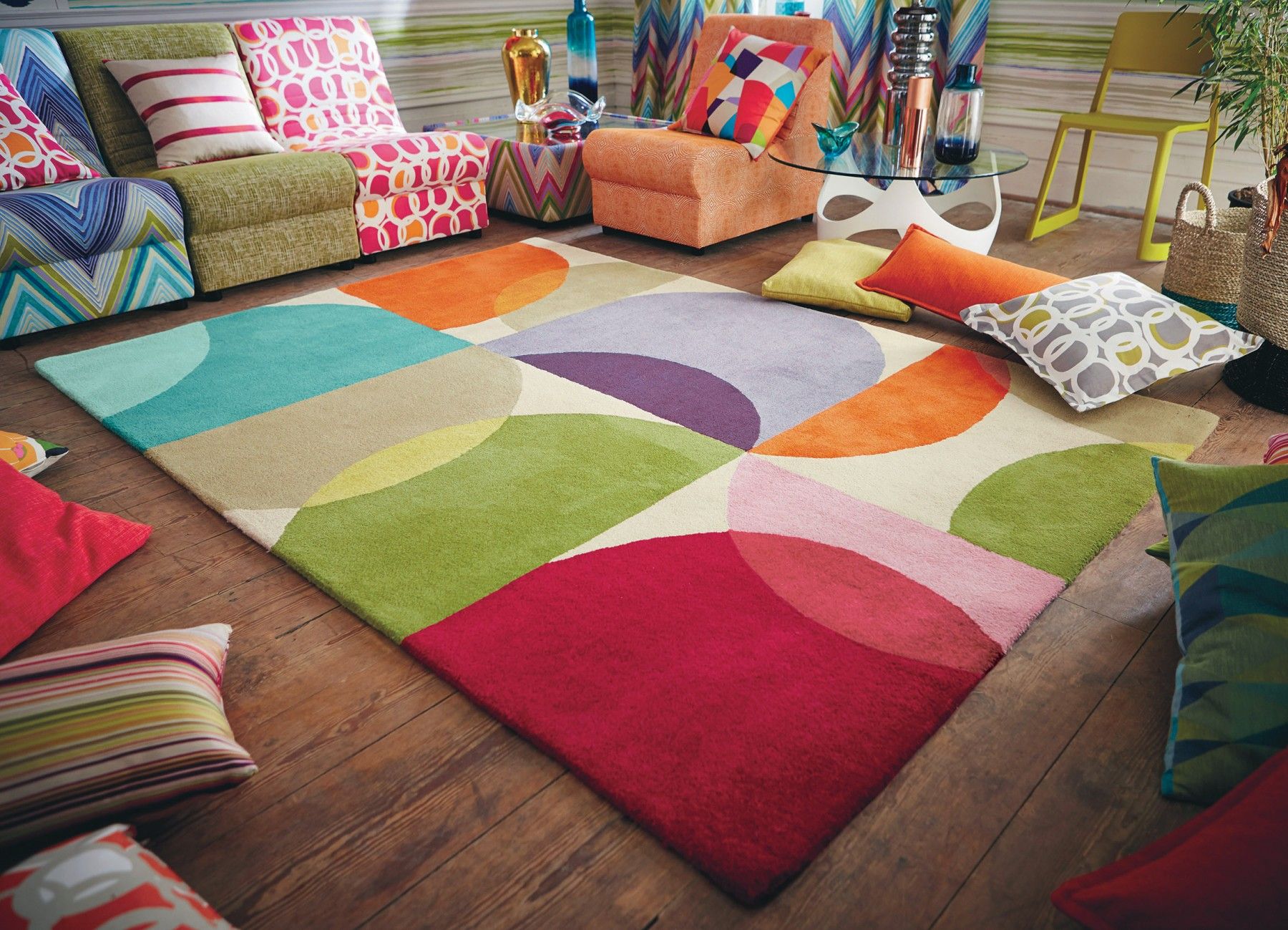 Tapis Living Kaleido Pop 26000 | Taille: 200 x 280 cm