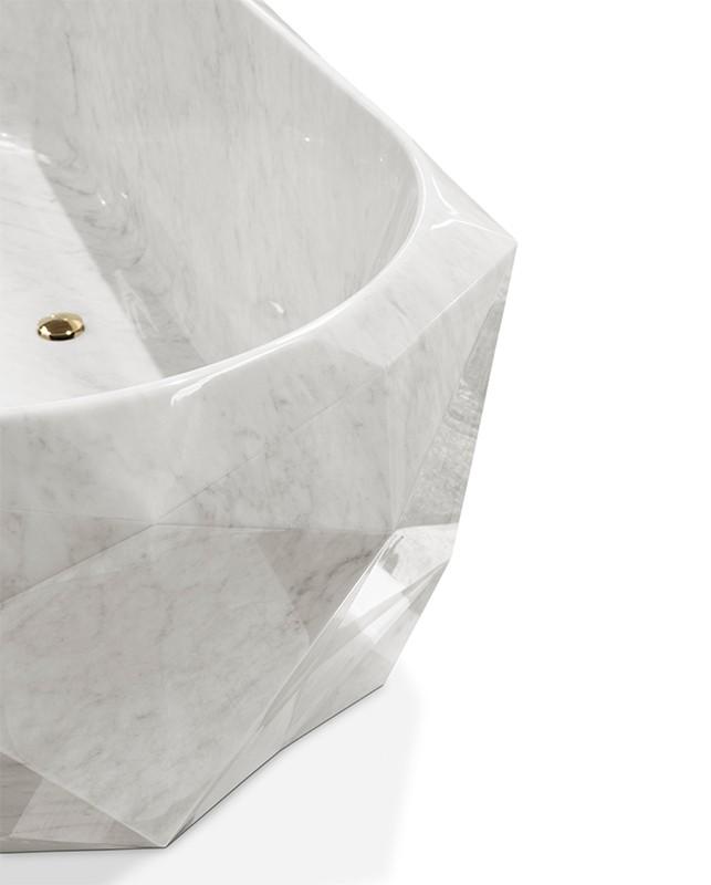 Baignoire Gemstone en Marbre