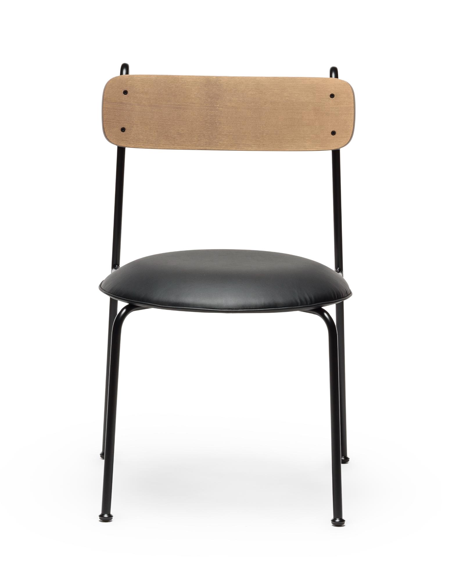 Chaise Lena Frêne Noyer Noir