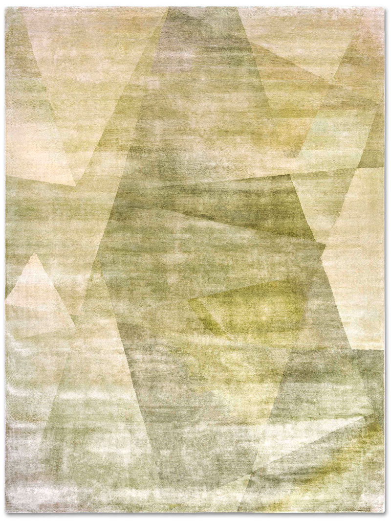 Tapis noué main de luxe Crystal