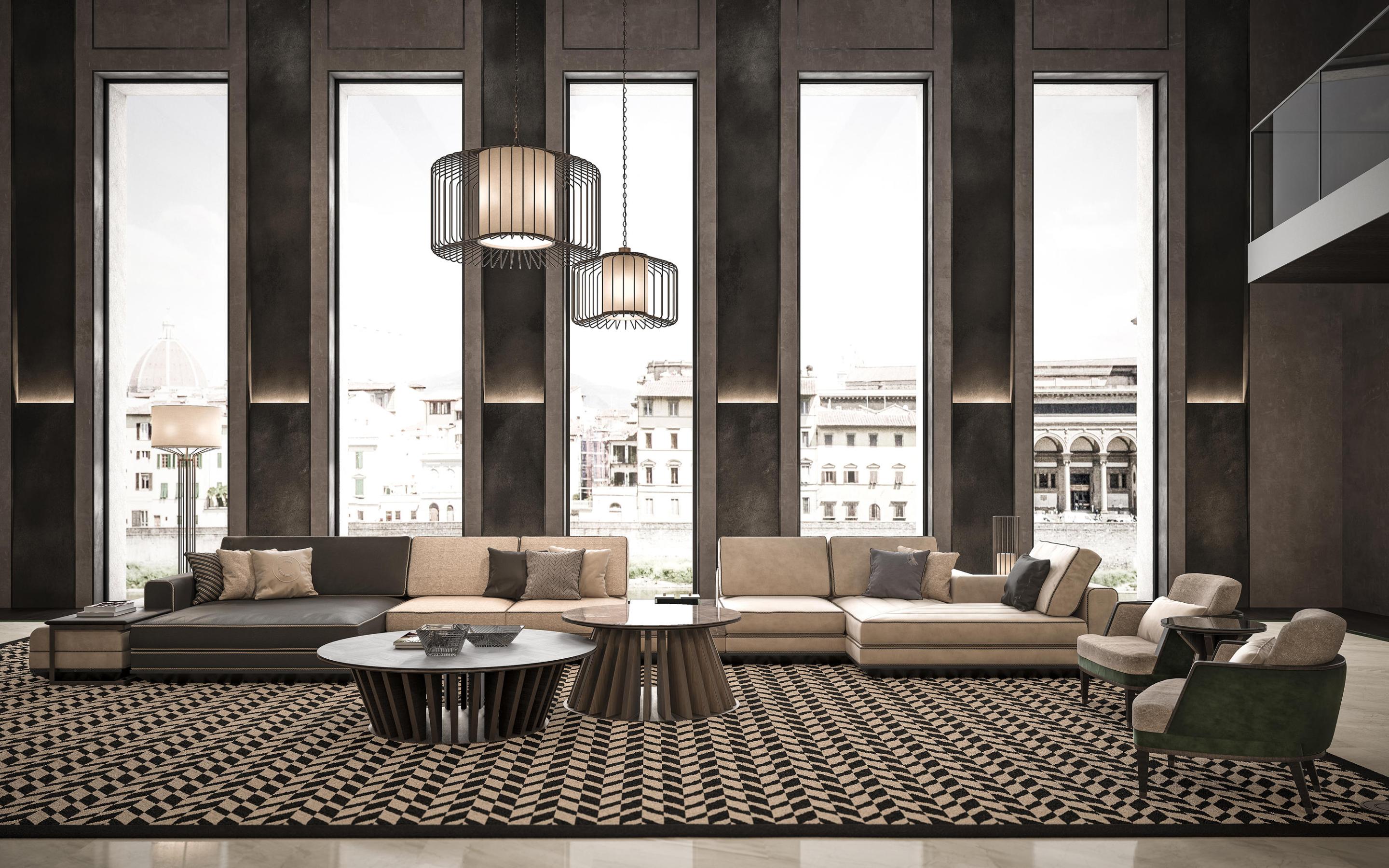 Table Basse Marron Foncé