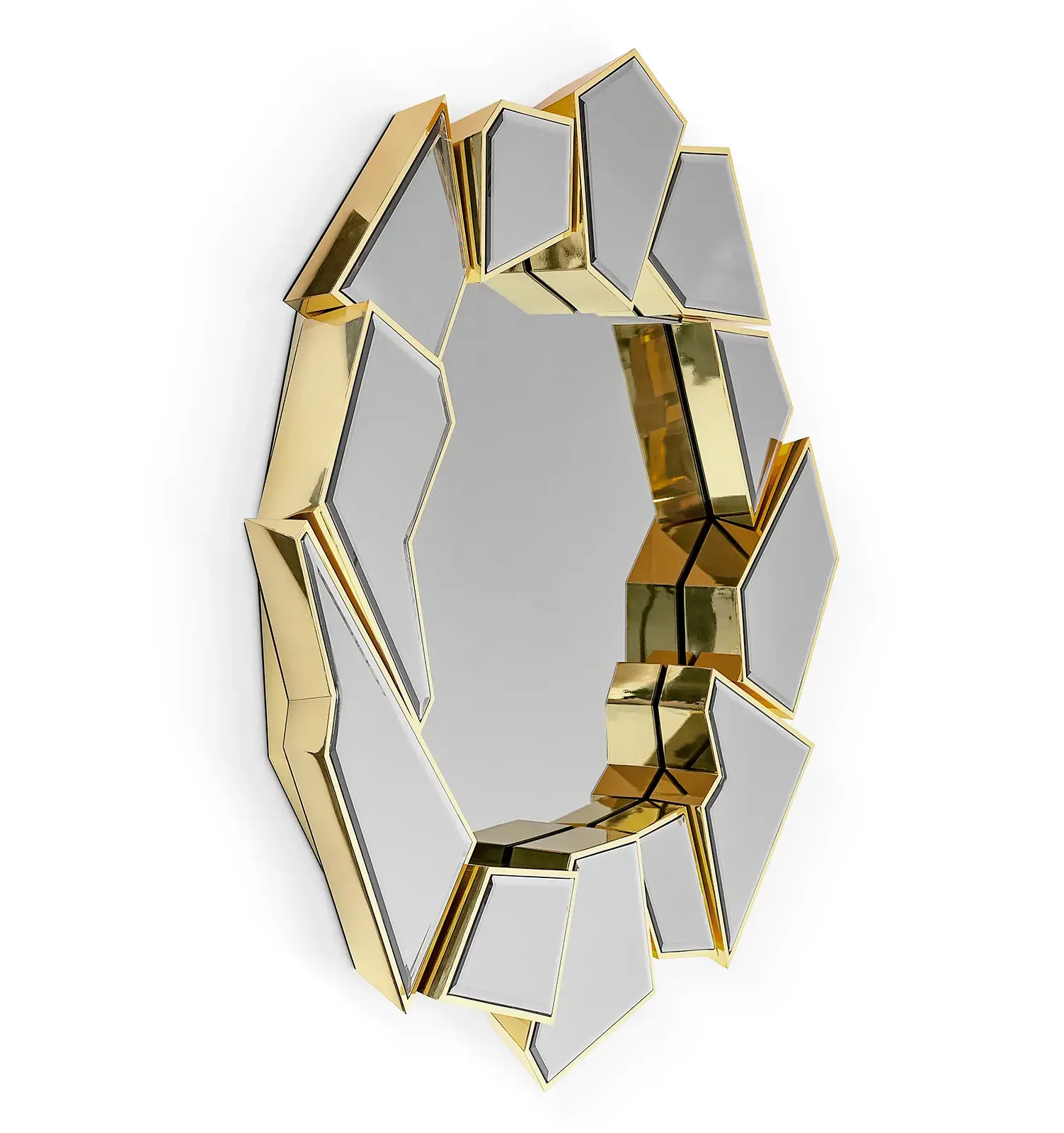 Miroir Rond Shatter
