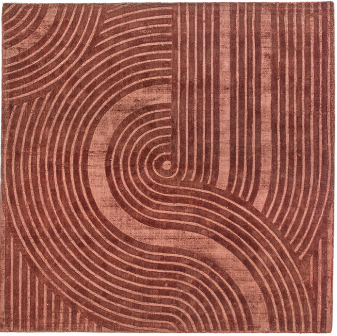 Tapis Zen Rouille