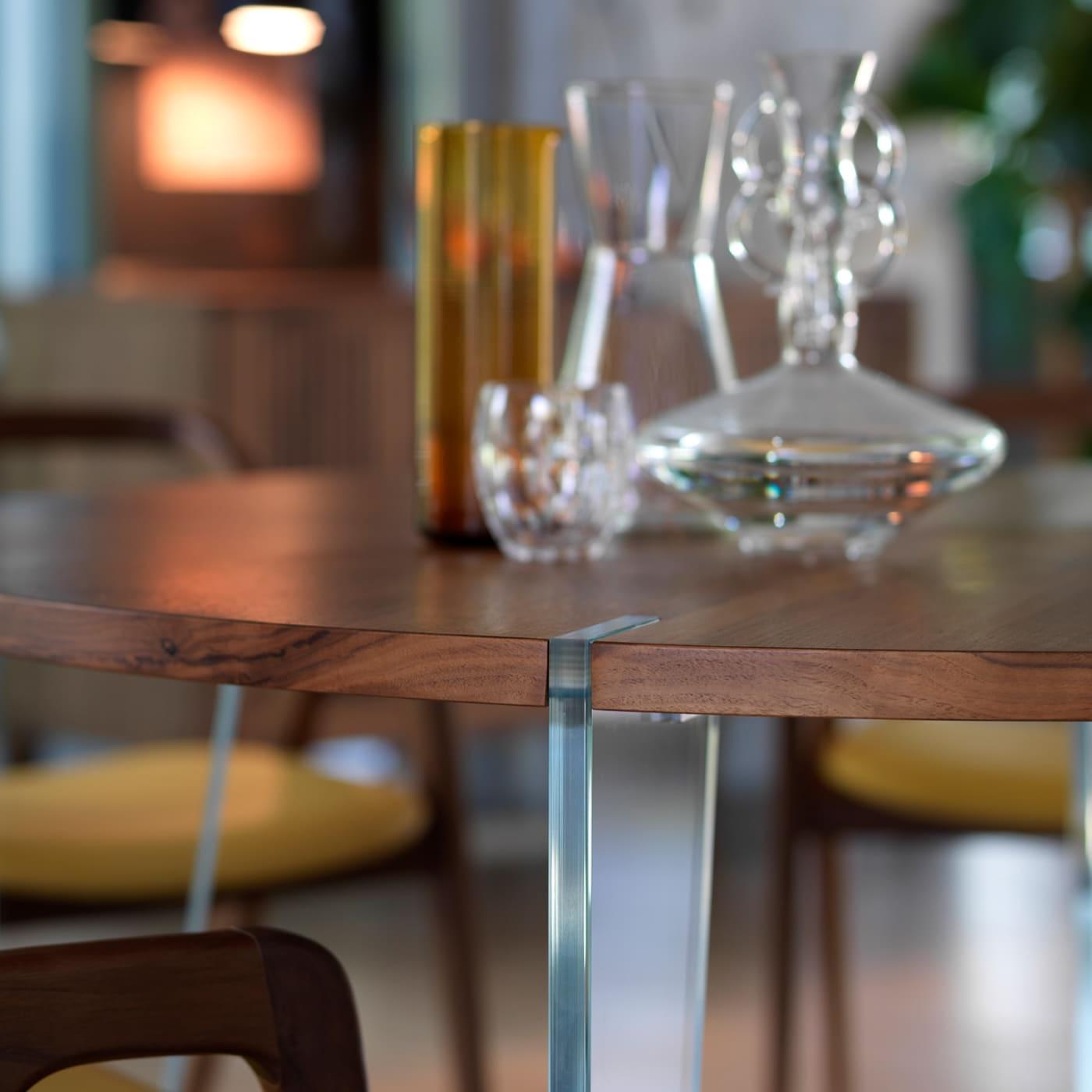 Table Ronde Sospeso Marron