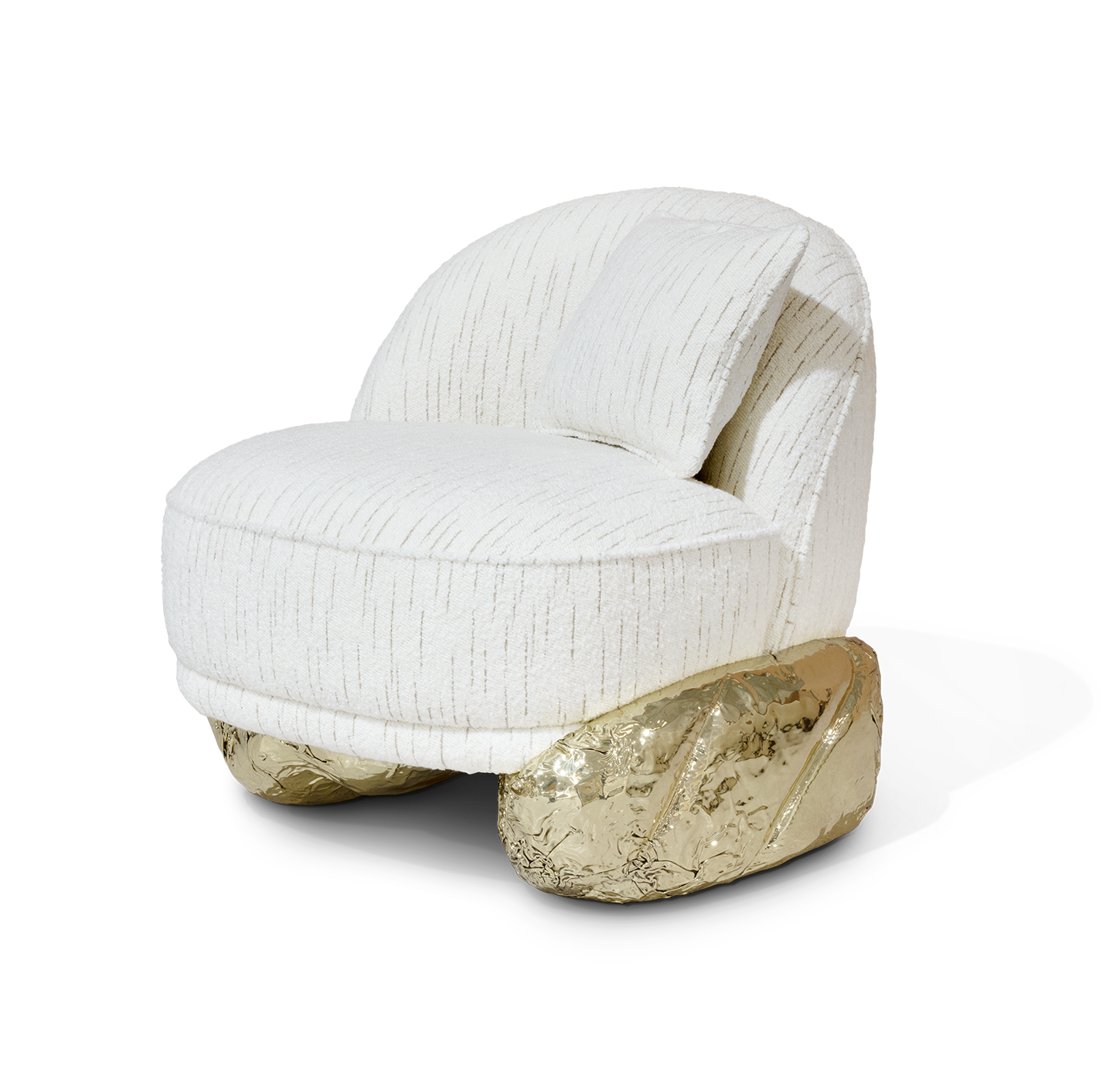Fauteuil Angora II Blanc