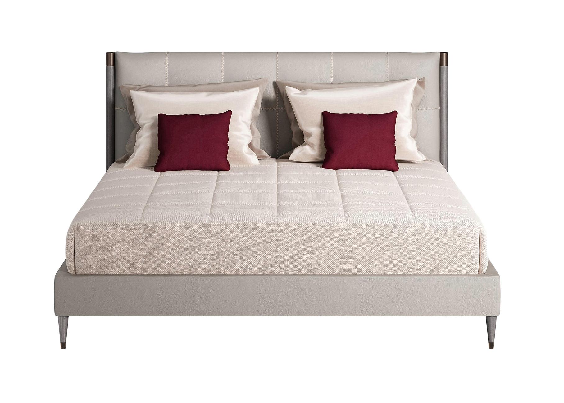 Lit avec Tête de Lit | Taille de matelas: 200 x 200 cm