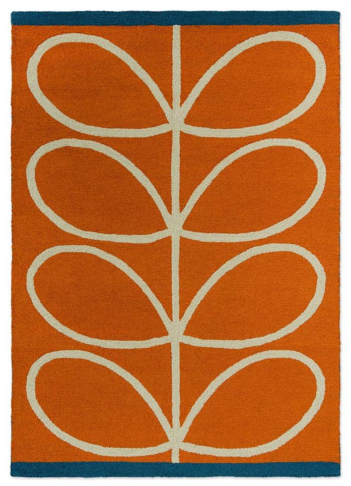 Tapis Tige Linéaire Orange Extérieur